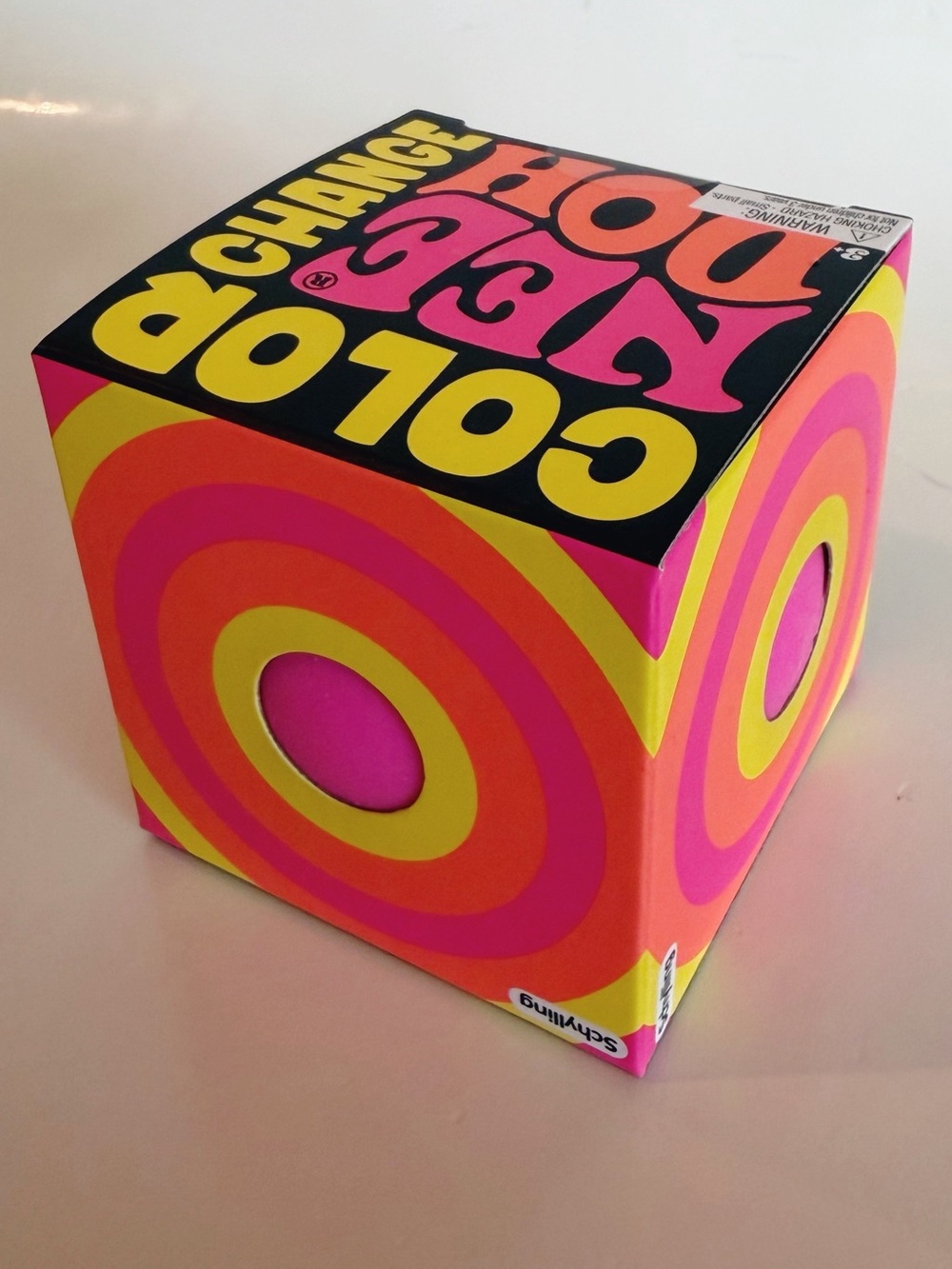 Schylling NeeDoh Color Change Toy - Pink - New in Box